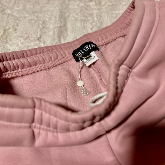 Kill Crew NWT Dusty Pink Joggers - Picture 2 of 5